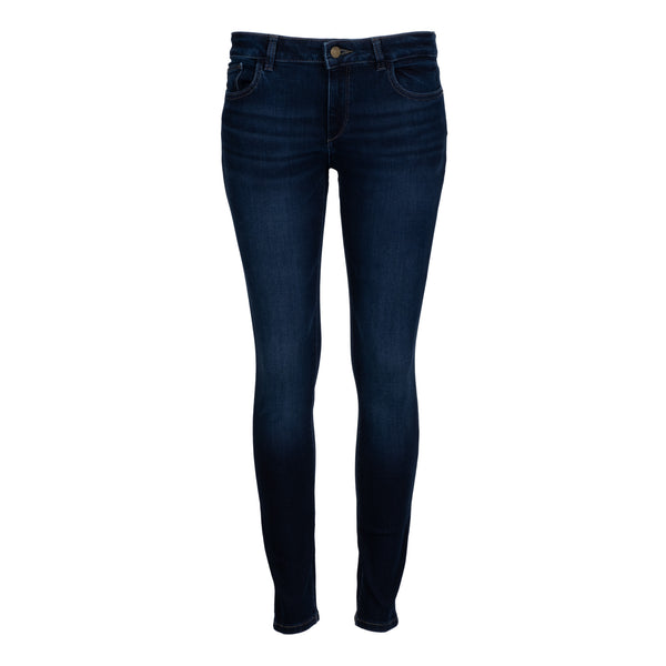 DL1961 Emma Low Rise Skinny Jeans Albany Dark Wash